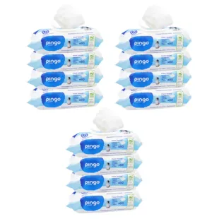 Pingo Toalhetes Ecológicos Sem Aroma 12x80 unidades