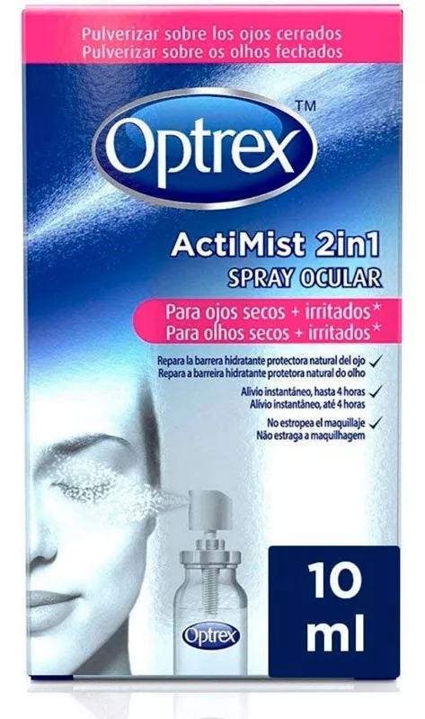 Optrex Spray Actimist 2 em 1 Olhos Secos 10ml