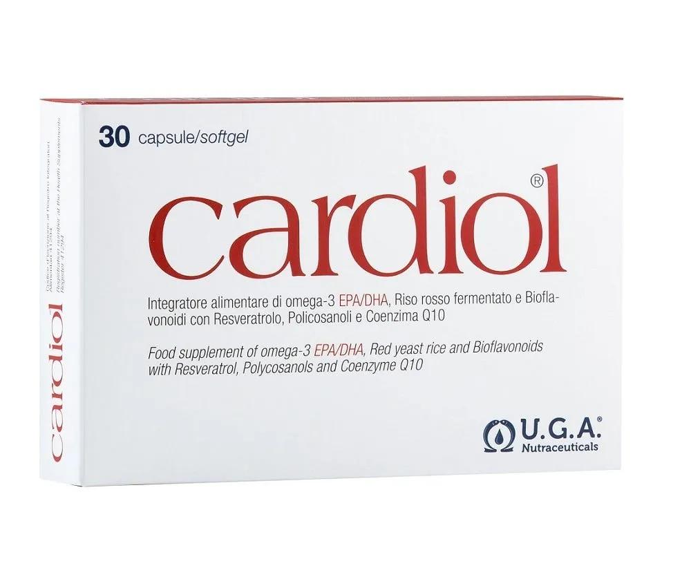 Cardiol Integratore Omega3 EPA e DHA Contro Colesterolo 30 Perle