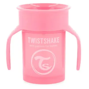 Twistshake 360º Learning Cup Pink +6m