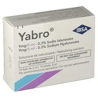 Yabro Soluzione per Aerosol 0,3% 10 Fiale da 3 ml