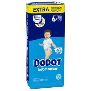 Comprar Pañal talla 6 bebe seco dodot en Supermercados MAS Online