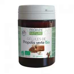 Propos' Nature Apithérapie Propolis Verte Bio 60 gélules