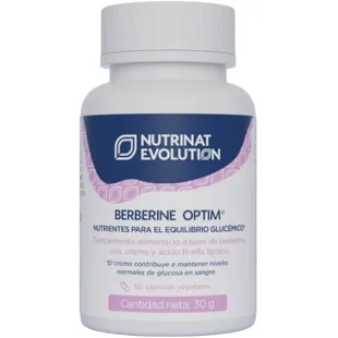 Nutrinat Evolution Berberine Optim 60 Cápsulas Vegetales