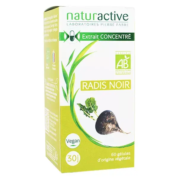 Naturactive Radis Noir 60 gélules