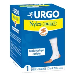 Urgo Soins Infirmiers Nylex Ogrip Bande Elastique Cohésive Chair 7cm x 3m