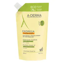A-Derma Exomega Control Huile Lavante Émolliente Anti-Grattage Recharge 500ml