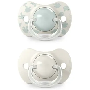 Suavinex Birdies Pacifier Physiological Silicone Teat SX Pro Green 6-18m 2 units