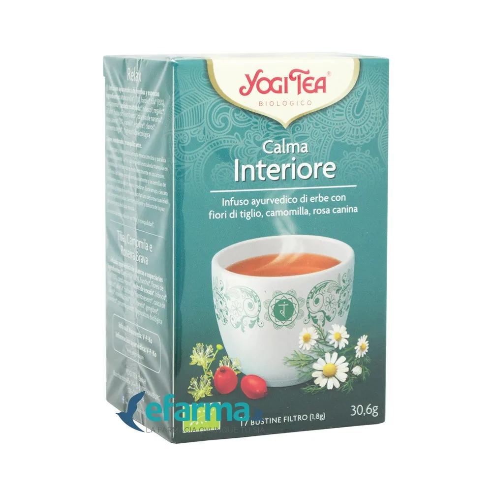 Fior di Loto Yogi Tea Infuso Ayurvedico Calma Interiore 17 Filtri