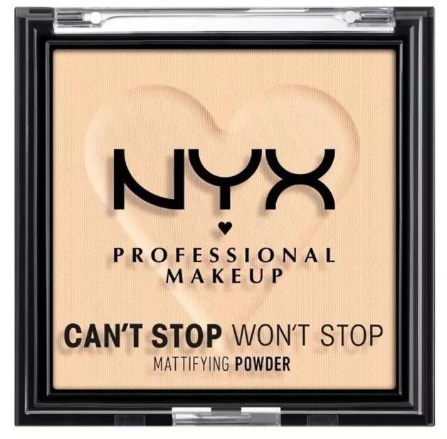 Nyx Can't Stop Won't Stop Poudres Matifiantes Légères