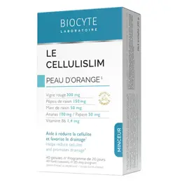 Biocyte Le Cellulislim Minceur Peau d'Orange Drainage 60 gélules