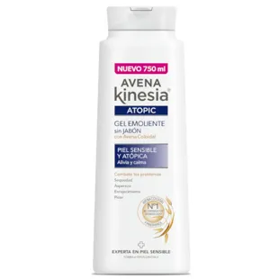 Avena Kinesia Gel de Baño Emoliente 750 ml