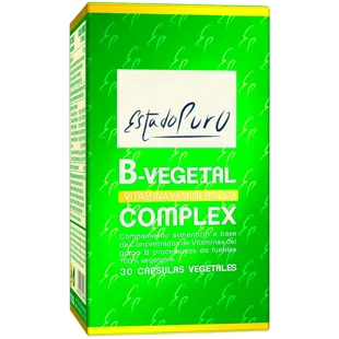 Pure State Complex B Vegetable 30 Capsules