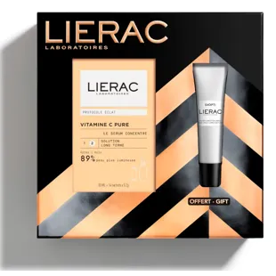Lierac Protocolo Serum Vitamina C 30 ml + Diopti Ojeras 15 ml REGALO
