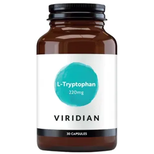 Viridian L-Tryptophan 220mg 30 Vegan Capsules