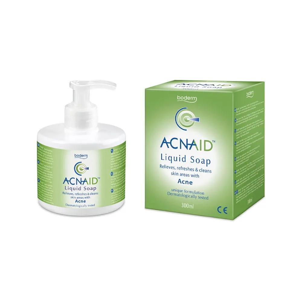 Acnaid Sapone Liquido Detergente Viso e Corpo per Pelle Acneica 300 ml