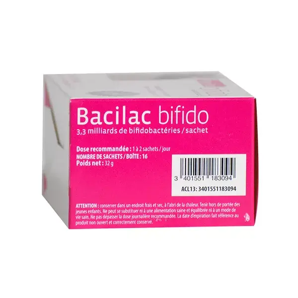 Crinex Bacilac Bifido 16 x 2g Sachets 