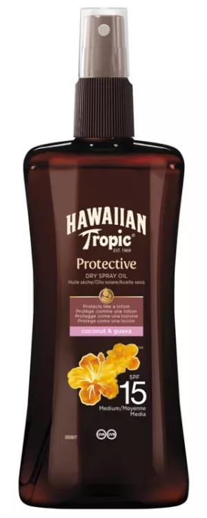 Hawaiian Tropic Óleo Spray SPF15 200 ml