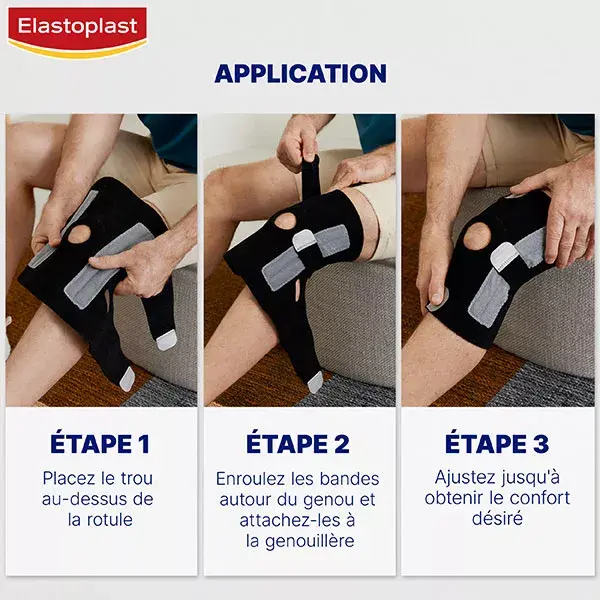 Elastoplast Sport Genouillère Stabilisatrice Réglable