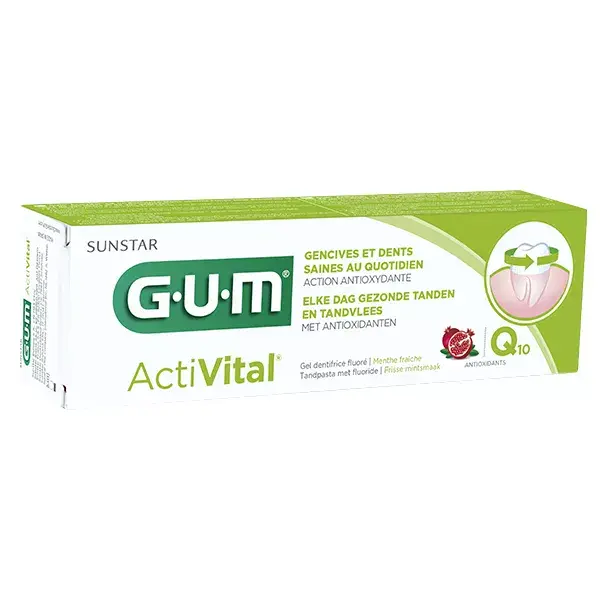 Gum Dentifrice ActiVital Gencives Saines 75ml