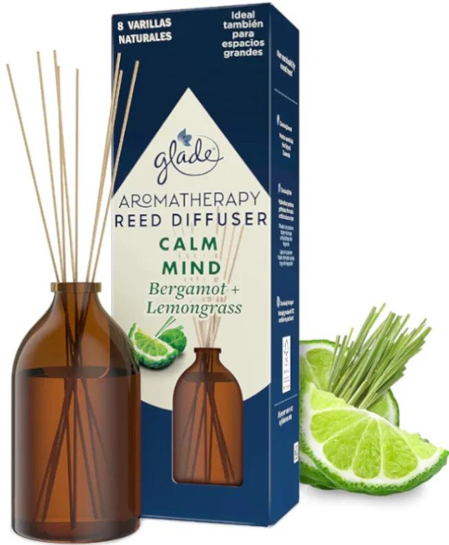 Glade Aromatherapy Calm Mind Bergamot and Lemongrass 8 Sticks 80 ml