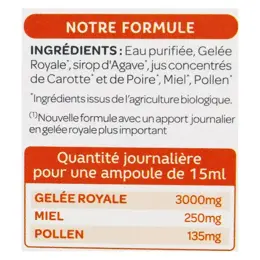 SuperDiet Gelée Royale 3000mg Bio 20 ampoules