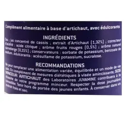 Juvamine SOS Minceur Artichaut 500ml