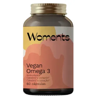 Woments Vegan Omega 3 60 Capsules