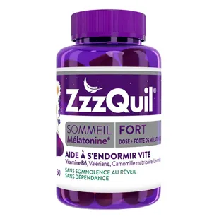 ZZZQUIL Fort - Gusto frutti di bosco per dormire - 60 caramelle gommose