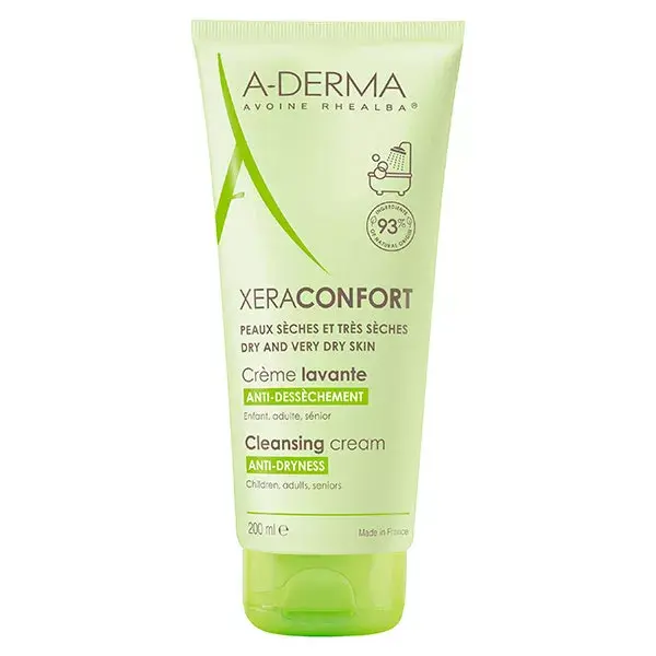 A-Derma XeraConfort Crème Lavante Anti-Dessèchement 200ml