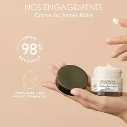 Sanoflore Reines Crème de Jour Riche Nourrissant Régénération Éclat Bio 50ml