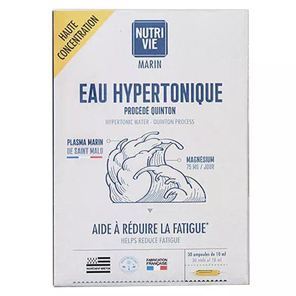 Nutrivie Agua Hipertónica Quinton Ampollas 10ml