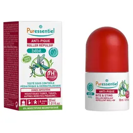 Puressentiel Anti-Pique Bébé Roller Répulsif Moustiques 30ml