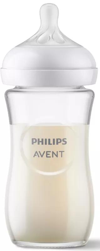 Philips Avent Biberón Natural Response Cristal 240 ml