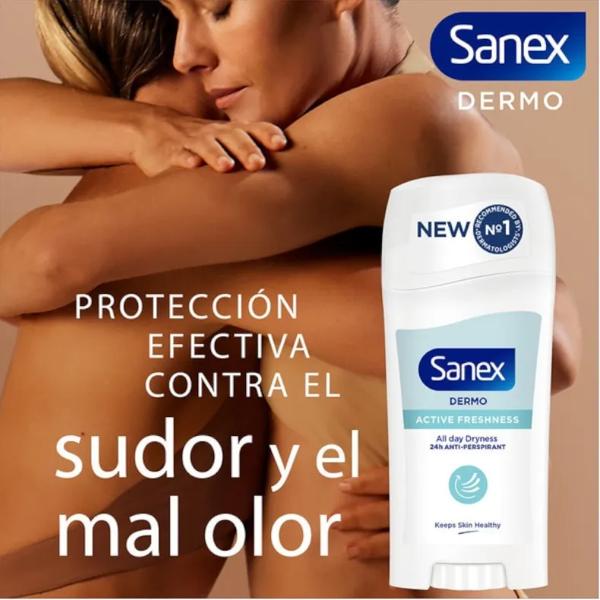 Lot De 4 Déodorants Sticks SANEX Sensitive Dermo Tolerance - 65 Ml Chacun - Neuf