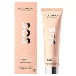 MÁDARA Sos Hydratation Masque Hydratation & Éclat Instantané Bio 60ml