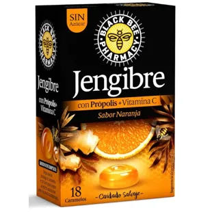 Black Bee Ginger 18 Candies