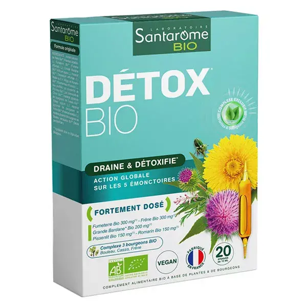 Santarome Bio Detox 20 ampollas