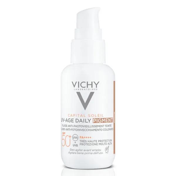 Vichy Capital Soleil UV-Age Pigment teinté Medium Fluide solaire SPF50+ 40ml