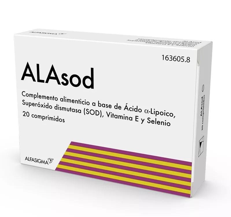 Alfa Sigma Alasod 20 Comprimidos