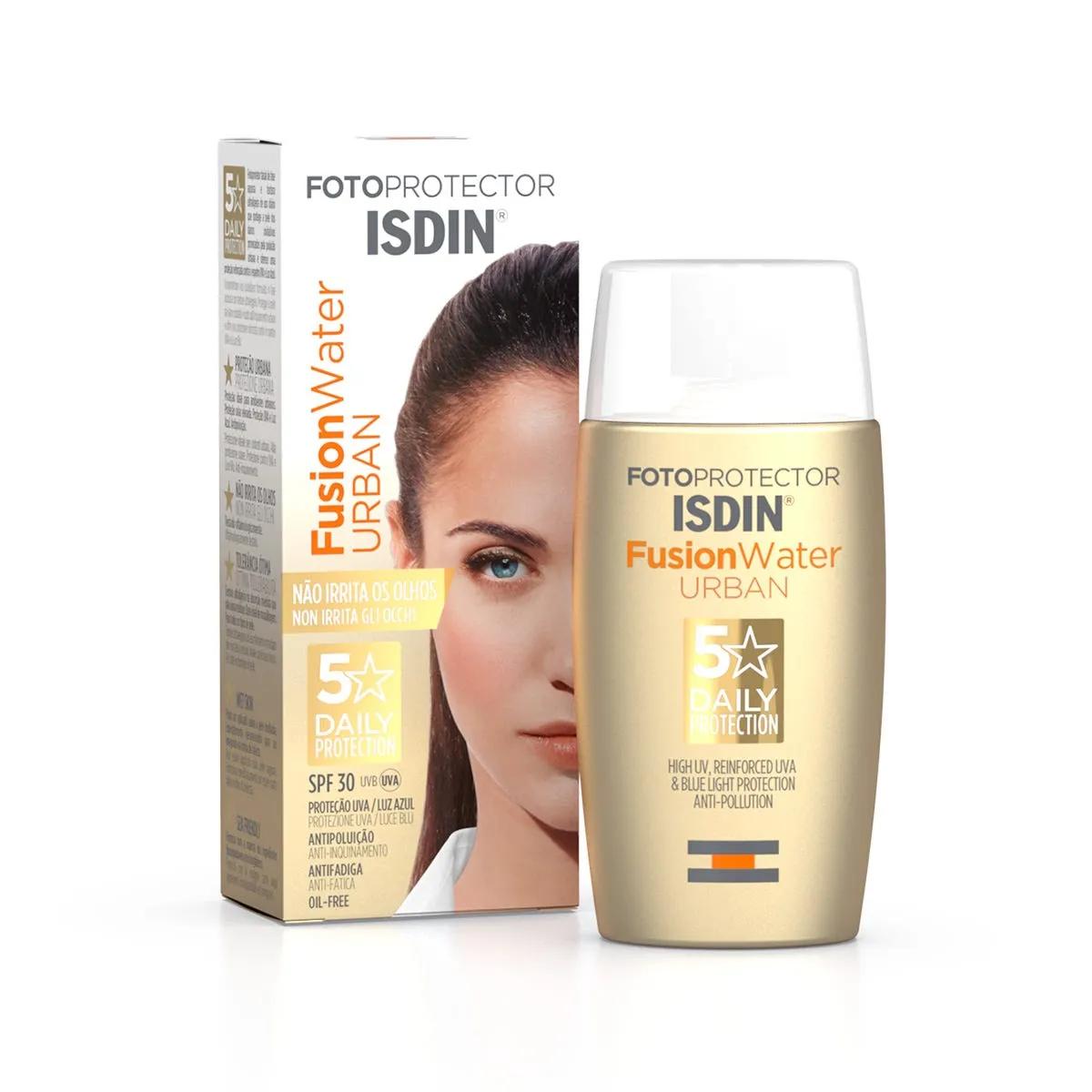 Isdin Fotoprotector Viso Fusion Water Urban SPF30 Fotoprotettore Viso 50 ml