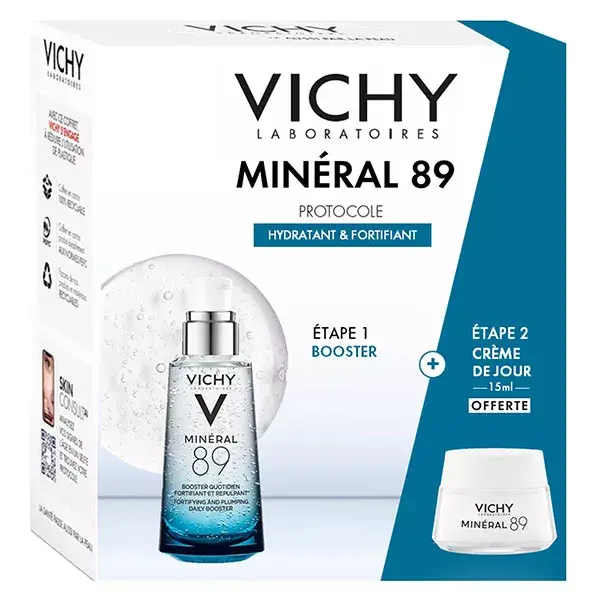 Vichy Minéral 89 Moisturizing & Fortifying Protocol Set
