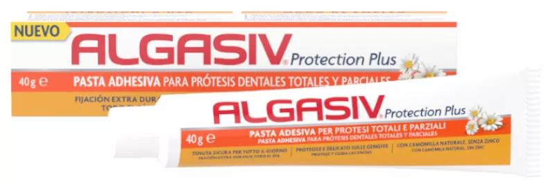 Algasiv Proteção Plus Pasta Adesiva para Próteses Dentárias 40 gr