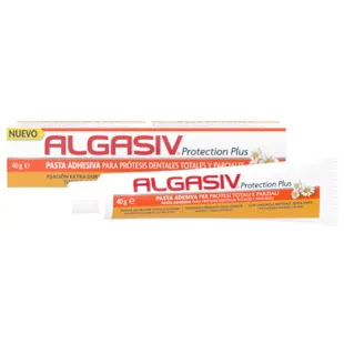 Algasiv Protection Plus Paste Adeshiva Dental Prosthetics 40 gr