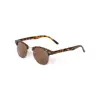 Loubsol Femme Lunettes de Soleil Ecaille Aviateur