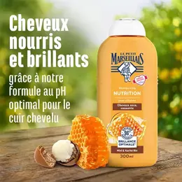 Le Petit Marseillais Shampooing Nutrition Miel & Karité Bio 300 ml