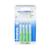 Inava Spazzolini Interdentali 2.2mm Mono Compact Spazi Molto Larghi Verde 4 unità