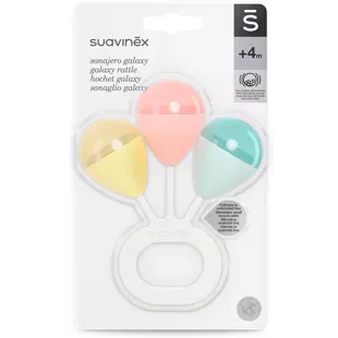 Suavinex Galaxy Rattle Amarelo +4m 