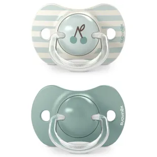 Suavinex Birdies Pacifier Physiological Silicone Teat SX Pro Green +18m 2 units