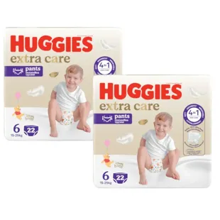 Huggies Extra Care Disney Diaper Panties Size 6 (15-25 Kg) 2x22 Units